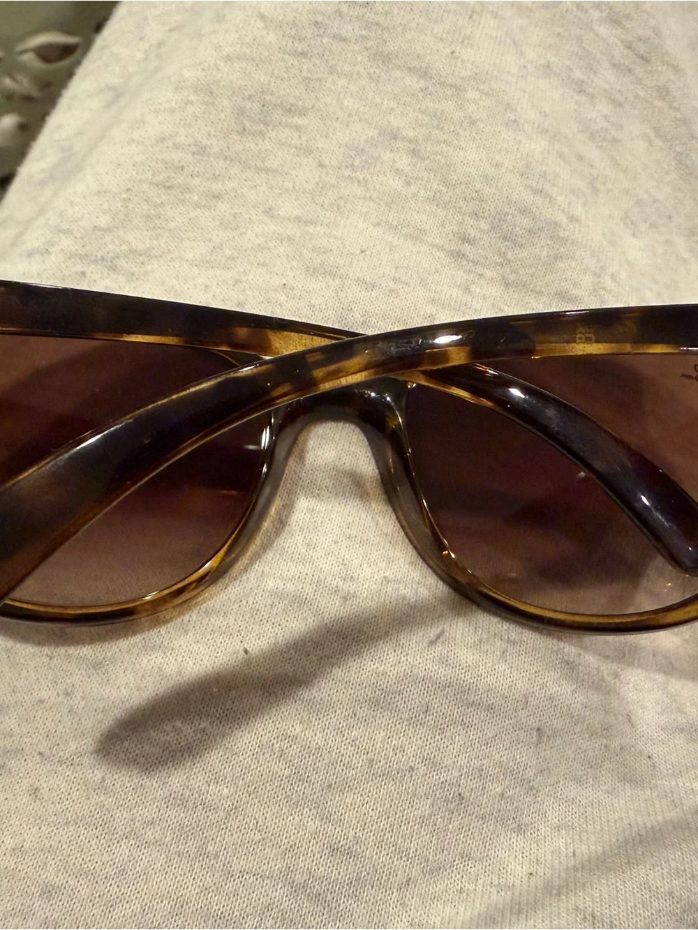 Ray-Ban Brown Tortoise Oversized Sunglasses